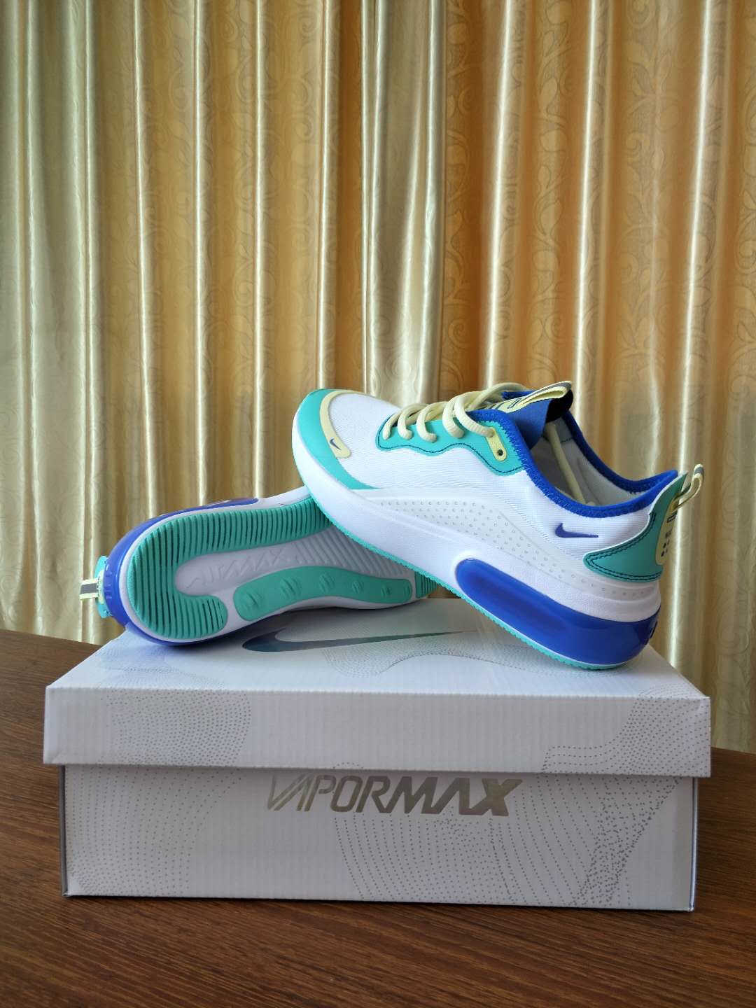 2020 Nike Air Max DIA White Jade Blue For Women